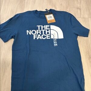 The North Face Men's Short Sleeve Tee in Blue